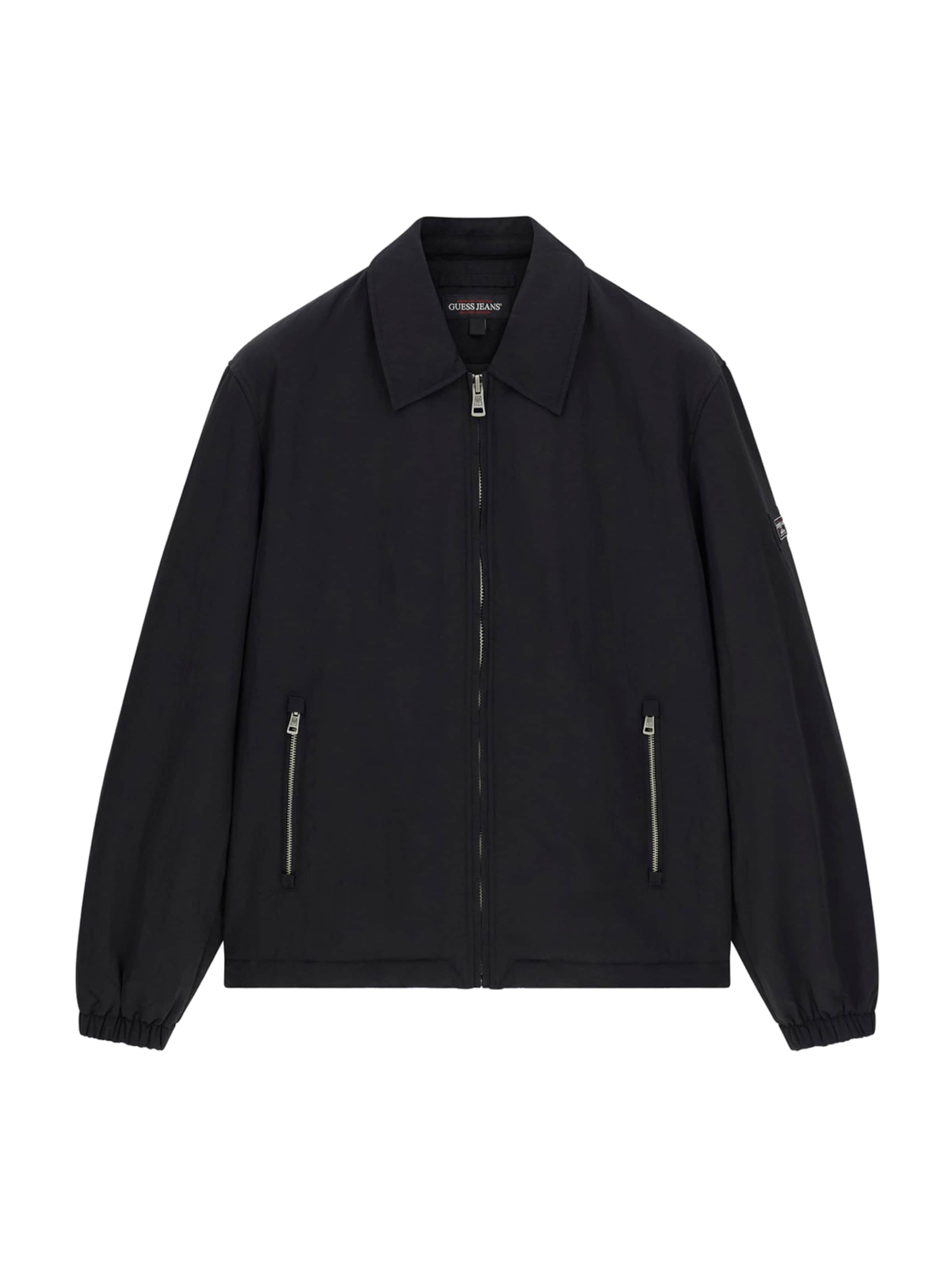 GUESS JEANS Куртка для межсезонья в черном цвете
GUESS JEANS Куртка для межсезонья в черном цвете