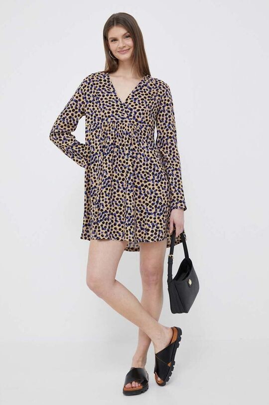 Платье United Colors of Benetton, бежевый
Платье United Colors of Benetton, бежевый