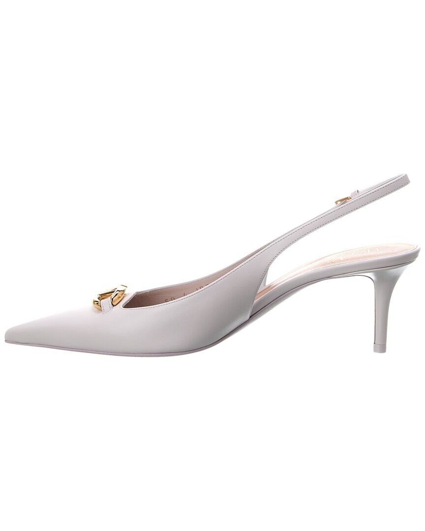 Кожаные туфли Valentino VLogo 60 с пяткой на пятке, фиолетовый
Кожаные туфли Valentino VLogo 60 с пяткой на пятке, фиолетовый