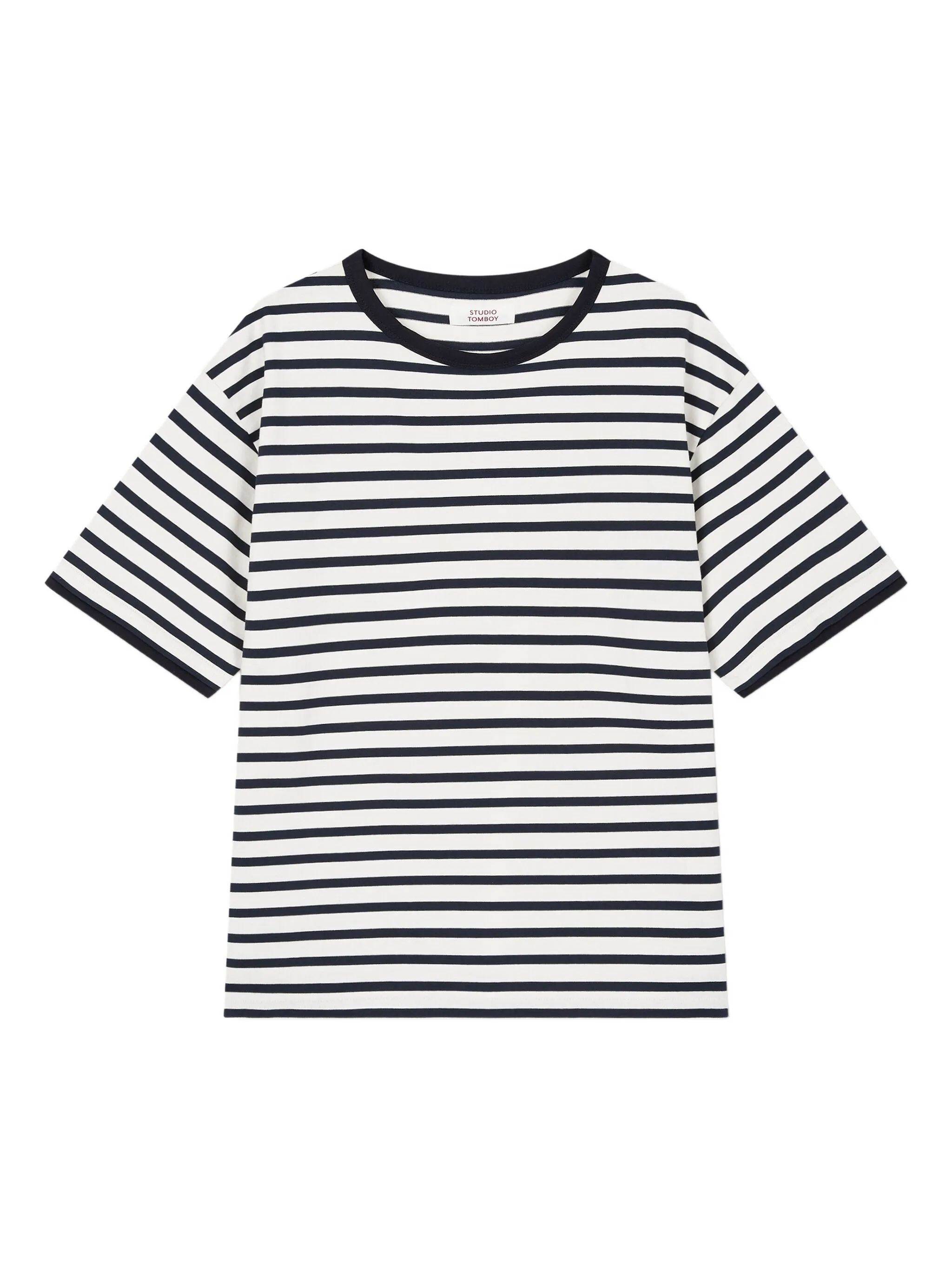 Футболка в полоску Tomboy, белый
Футболка в полоску Tomboy, белый