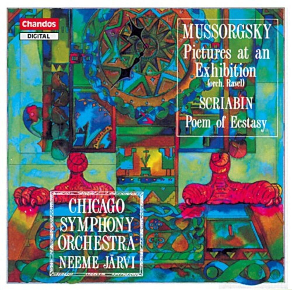 Диск CD Mussorgsky: Pictures at an Exhibition / Scriabin: Poem of Ectasy - Modest Mussorgsky, Chicago Symphony Orchestra, Neeme Järvi
Диск CD Mussorgsky: Pictures at an Exhibition / Scriabin: Poem of Ectasy - Modest Mussorgsky, Chicago Symphony Orchestra, Neeme Järvi