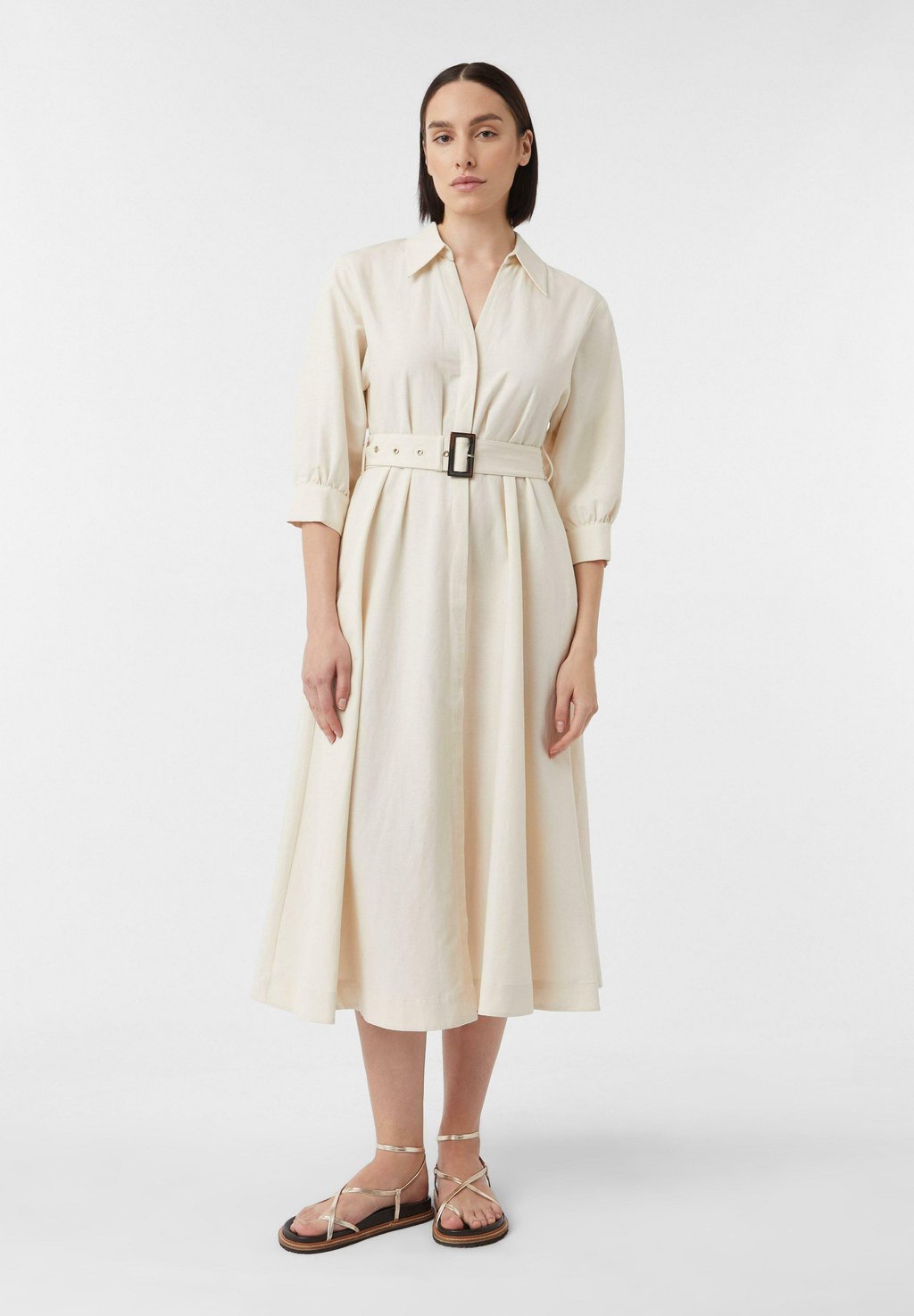 Платье-рубашка comma, кремовый
Платье-рубашка comma, кремовый