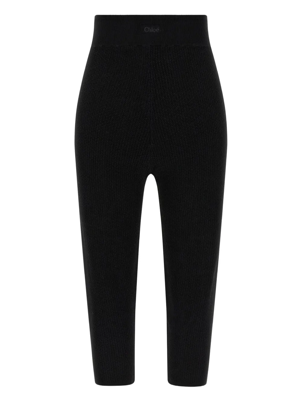 Вязаные перфорированные леггинсы Chloé, черный
Вязаные перфорированные леггинсы Chloé, черный