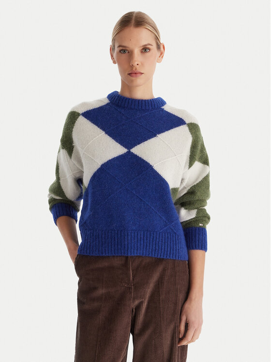 Свитер relaxed fit WW0WW47464 Tommy Hilfiger, мультиколор
Свитер relaxed fit WW0WW47464 Tommy Hilfiger, мультиколор