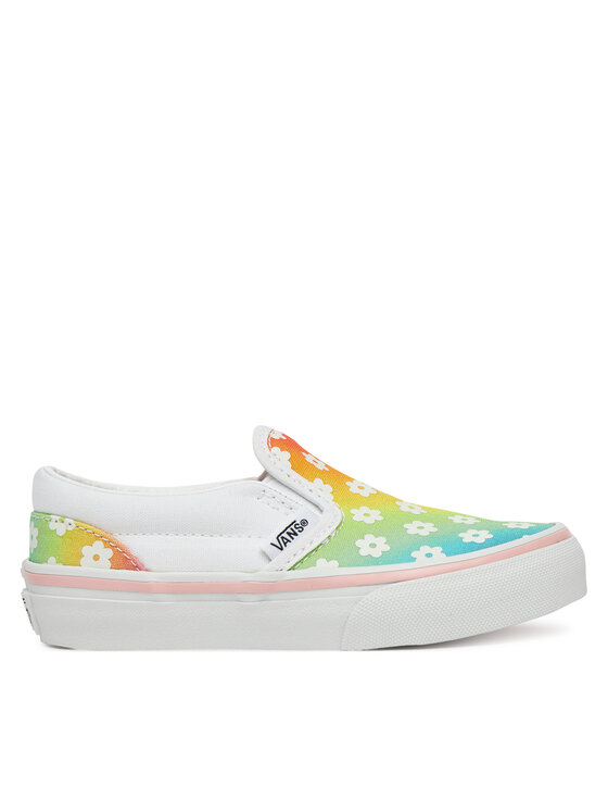 Тканевые кроссовки Glow Rainbow True VN000D0JAHP1 Vans, белый 
Тканевые кроссовки Glow Rainbow True VN000D0JAHP1 Vans, белый