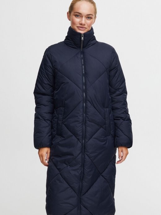 Стеганое пальто-оксбонни Oxmo, синий
Стеганое пальто-оксбонни Oxmo, синий