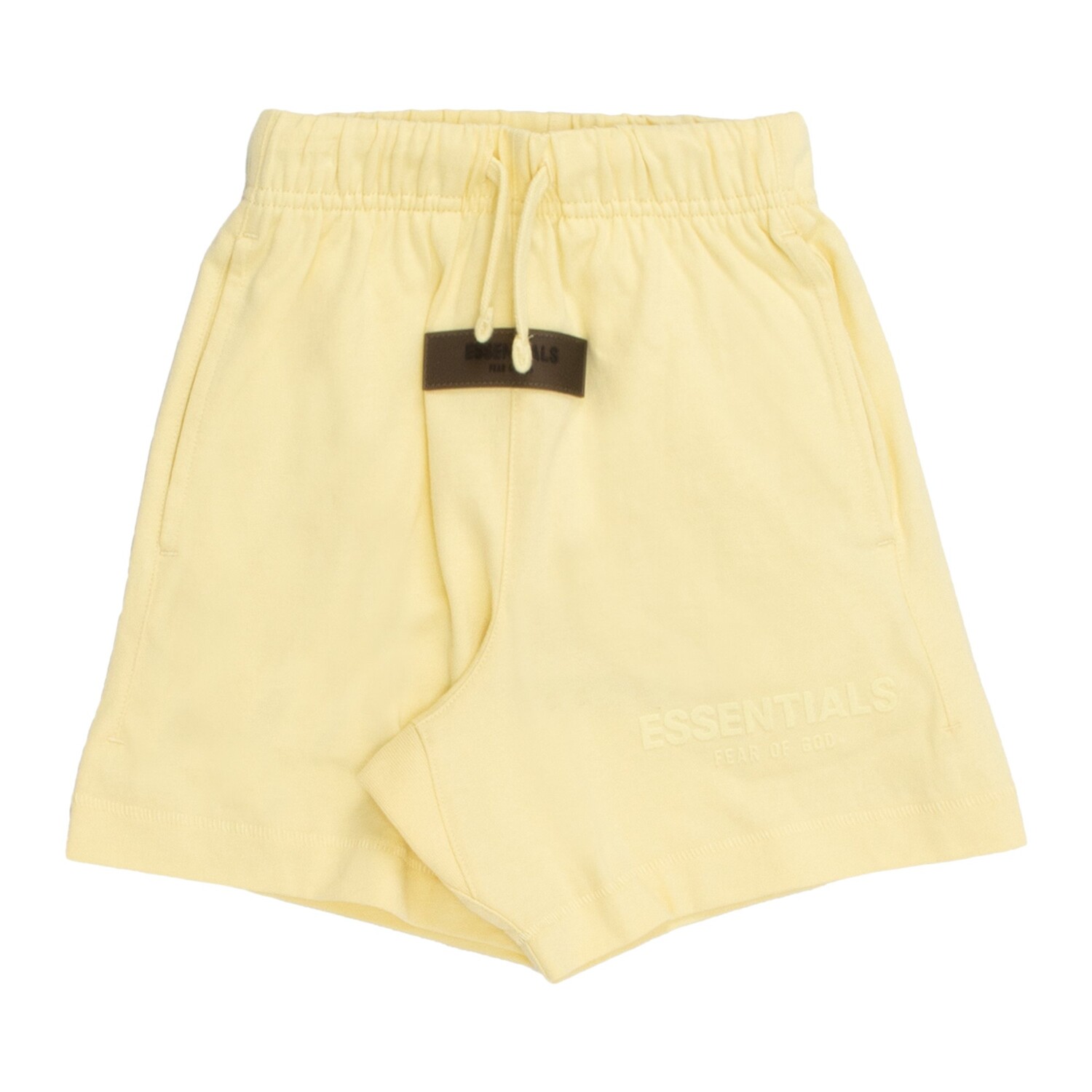 Детские трикотажные шорты Fear of God Essentials, цвет Канарейка
Детские трикотажные шорты Fear of God Essentials, цвет Канарейка