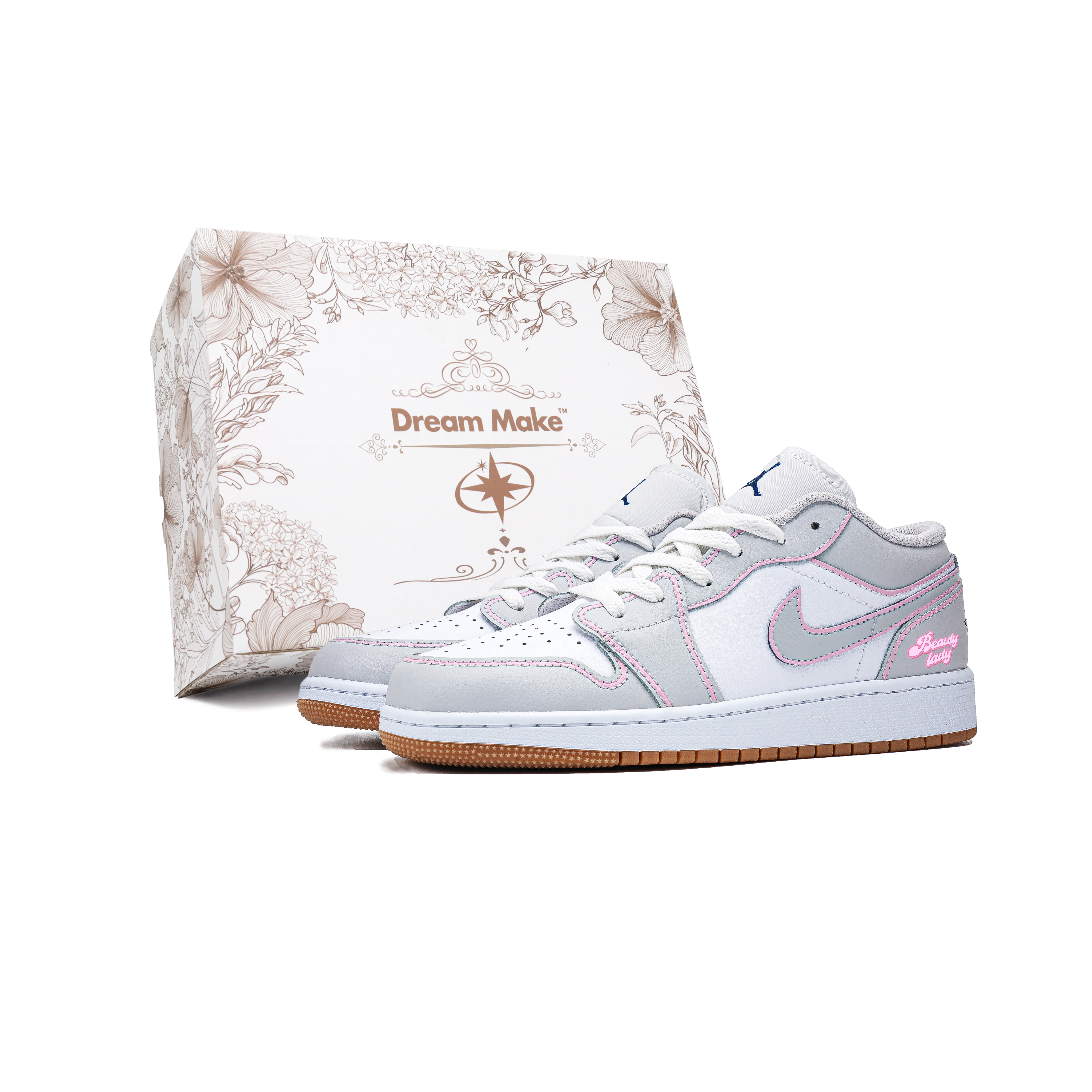 Баскетбольные кроссовки Air 1 для детей начальной школы Jordan, розовый
Баскетбольные кроссовки Air 1 для детей начальной школы Jordan, розовый