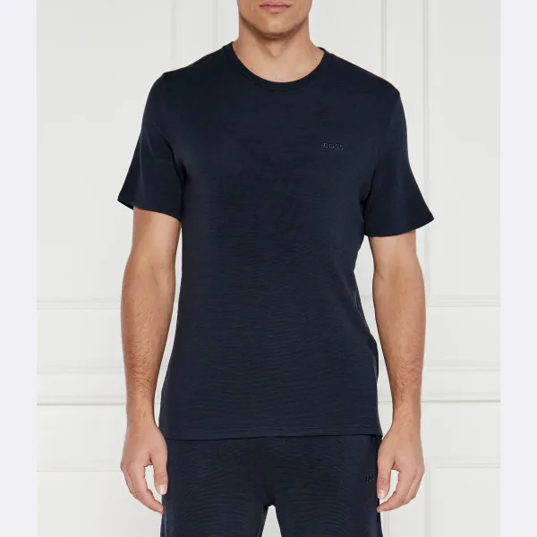 Футболка стандартного кроя в рубчик Boss, синий
Футболка стандартного кроя в рубчик Boss, синий