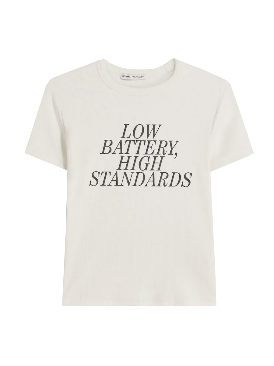 Рубашка Bershka, кремовый
Рубашка Bershka, кремовый