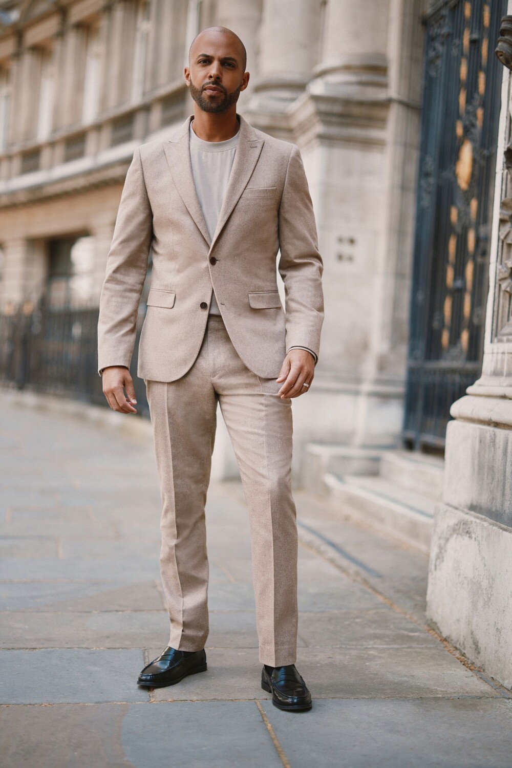 Шерстяная куртка донегол Next, серый 
Шерстяная куртка донегол Next, серый