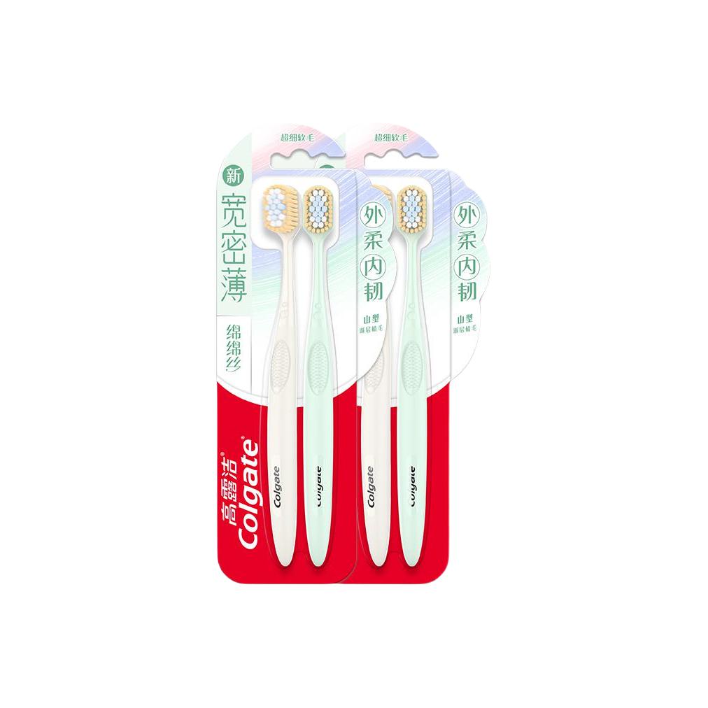 Широкие, густые, тонкие и шелковистые зубные щетки для чистки 2 шт COLGATE
Широкие, густые, тонкие и шелковистые зубные щетки для чистки 2 шт COLGATE