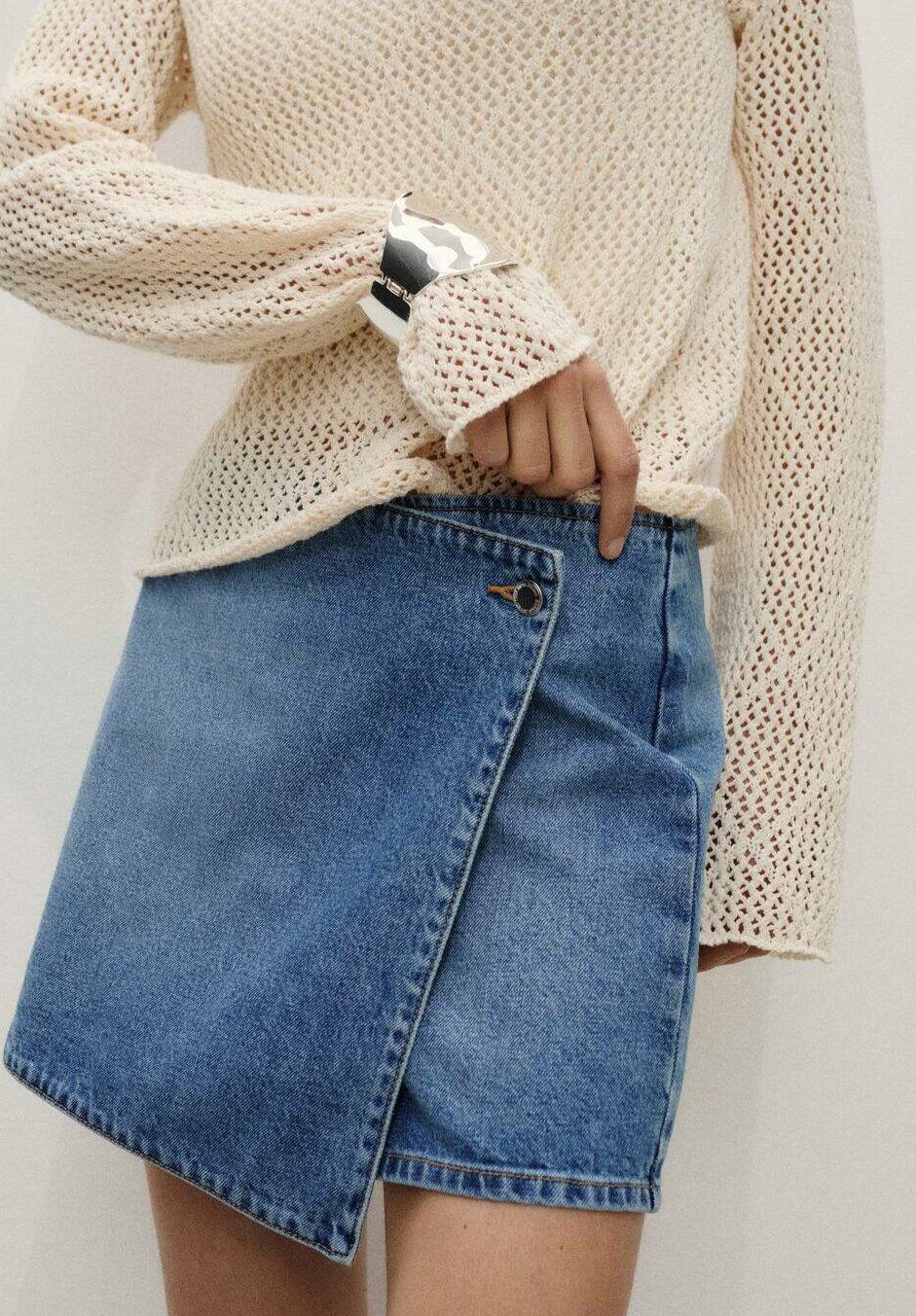 Юбка с запахом Shorts Mango, синий
Юбка с запахом Shorts Mango, синий