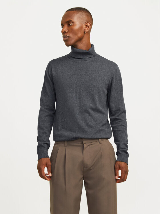 Свитер с высоким воротником обычного кроя Jack&Jones, серый
Свитер с высоким воротником обычного кроя Jack&Jones, серый