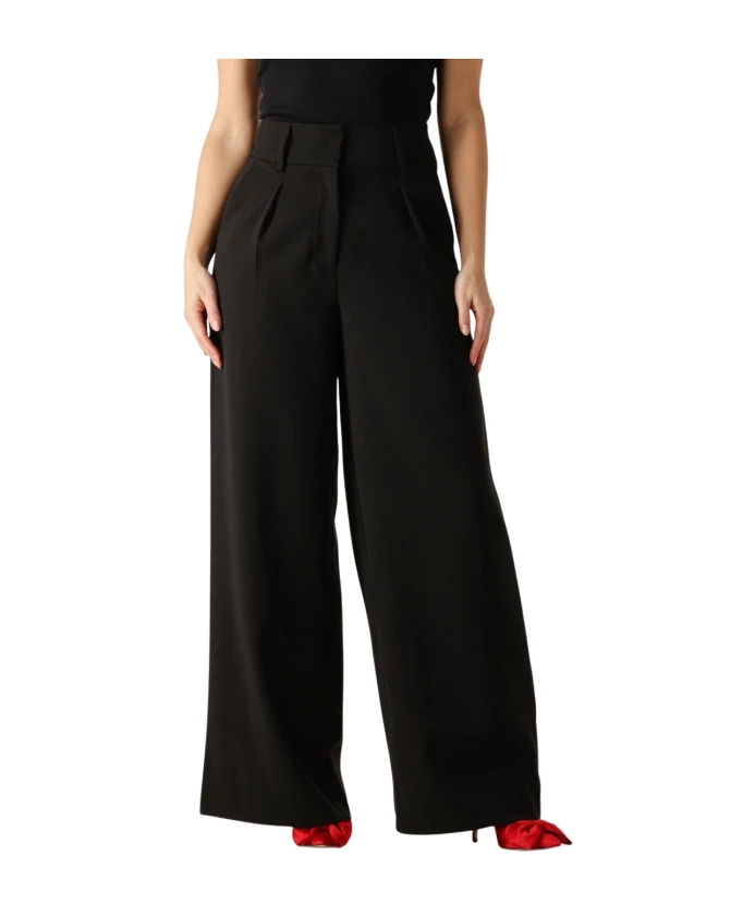 Широкие черные брюки Omoda, черный
Широкие черные брюки Omoda, черный