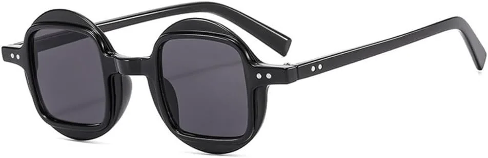 Солнцезащитные очки в стиле панк с маленькой круглой оправой, модные солнцезащитные очки для женщин и мужчин, защита от ультрафиолета UV400 TYUVIVO, Black Black
Солнцезащитные очки в стиле панк с маленькой круглой оправой, модные солнцезащитные очки для женщин и мужчин, защита от ультрафиолета UV400 TYUVIVO, Black Black