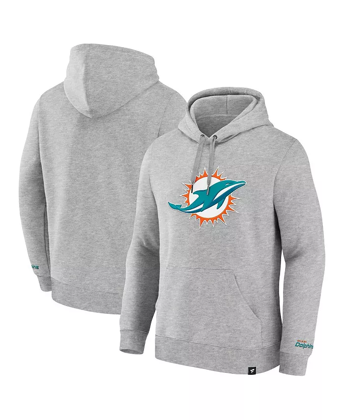 Мужская толстовка с капюшоном Miami Dolphins Legacy из флиса цвета хизер-серый Fanatics
Мужская толстовка с капюшоном Miami Dolphins Legacy из флиса цвета хизер-серый Fanatics