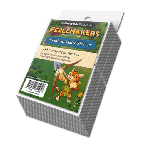 Настольная игра Peacemakers: Horrors Of War – Sleeve Pack 
Настольная игра Peacemakers: Horrors Of War – Sleeve Pack