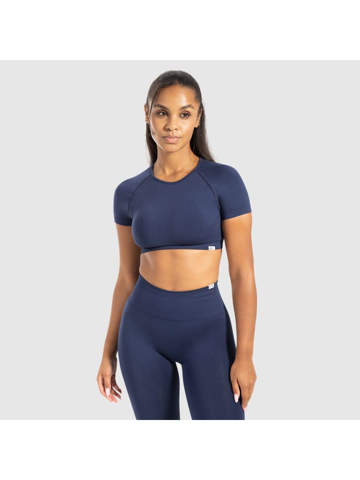 Укороченная рубашка Soheli темно-синего цвета SMILODOX
Укороченная рубашка Soheli темно-синего цвета SMILODOX