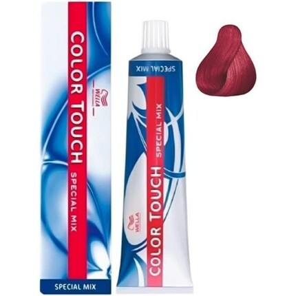 Полуперманентная краска для волос Wella Professionals Color Touch Special Mix 0/56, фиолетовый Махон, 60 мл
Полуперманентная краска для волос Wella Professionals Color Touch Special Mix 0/56, фиолетовый Махон, 60 мл