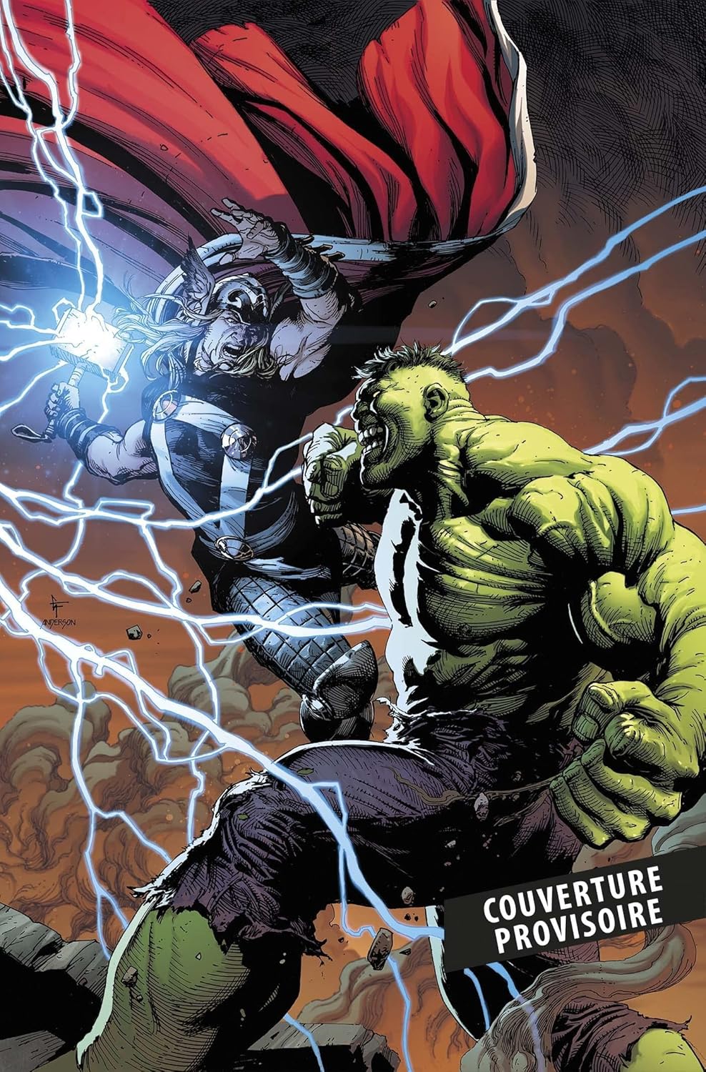 Hulk Vs Thor : Drapeau de guerre (PANINI)
Hulk Vs Thor : Drapeau de guerre (PANINI)
