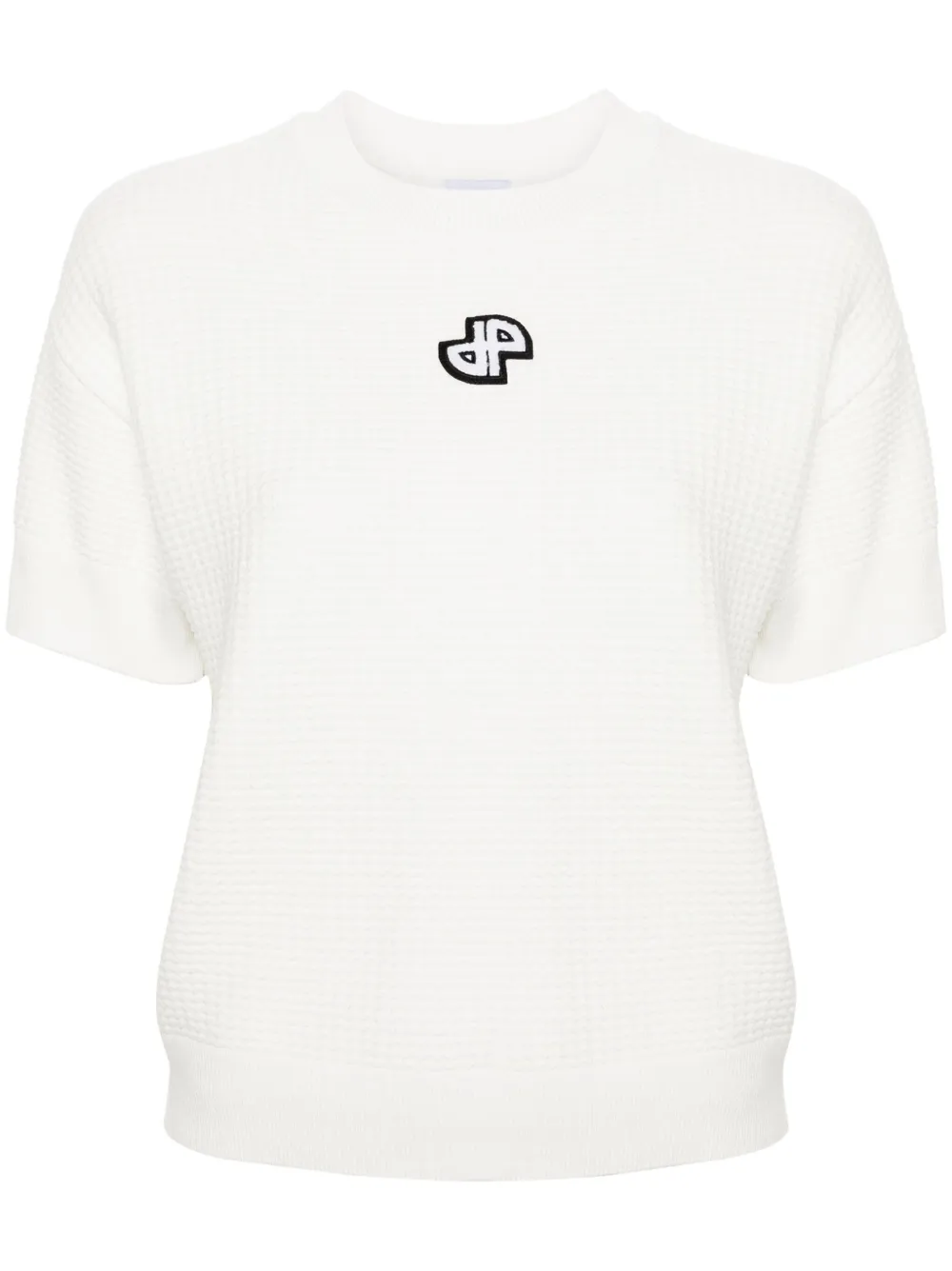 Джемпер с короткими рукавами PATOU, нейтральный
Джемпер с короткими рукавами PATOU, нейтральный