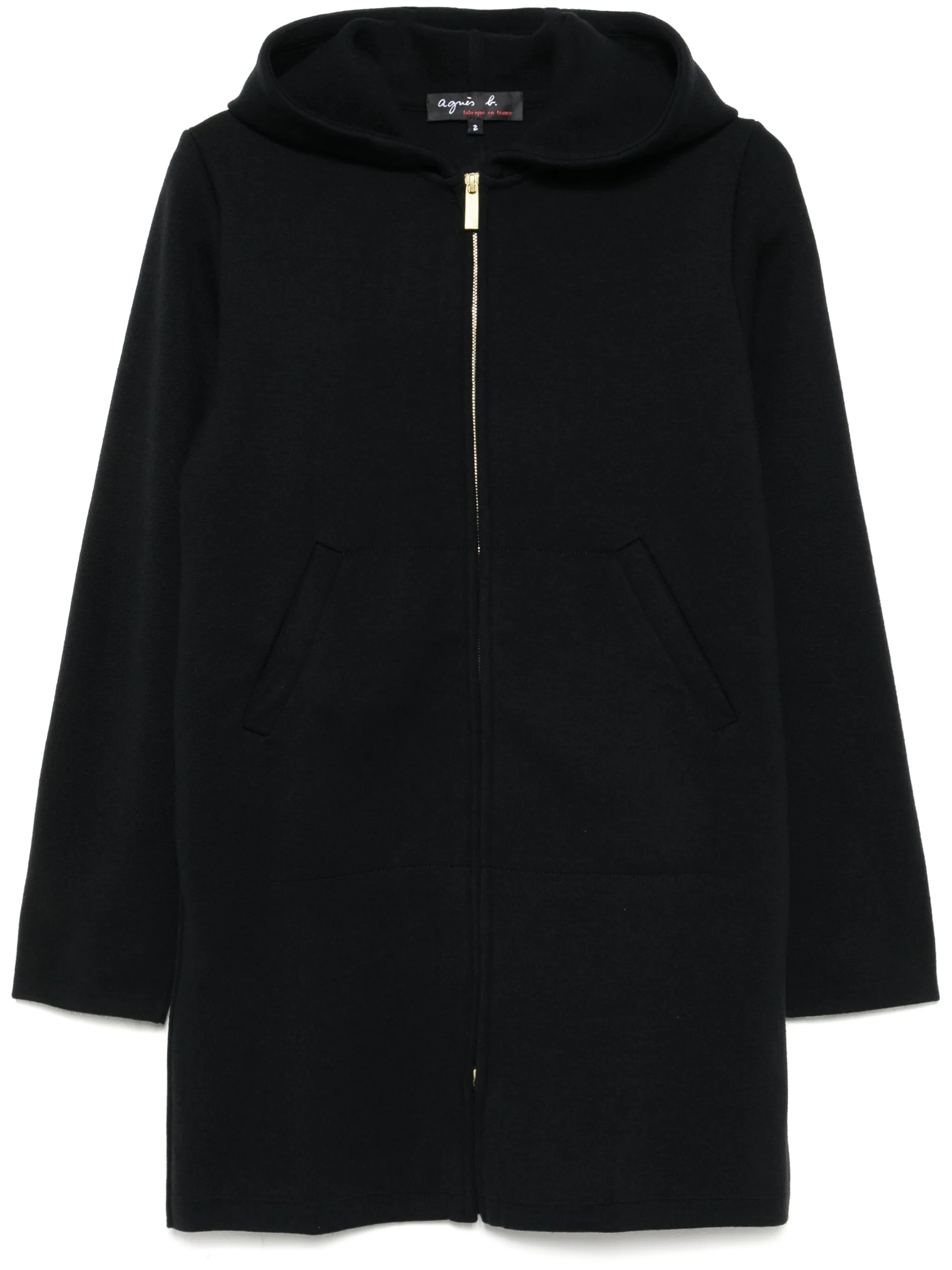 Пальто из шерсти мериноса на молнии Agnès B., черный
Пальто из шерсти мериноса на молнии Agnès B., черный