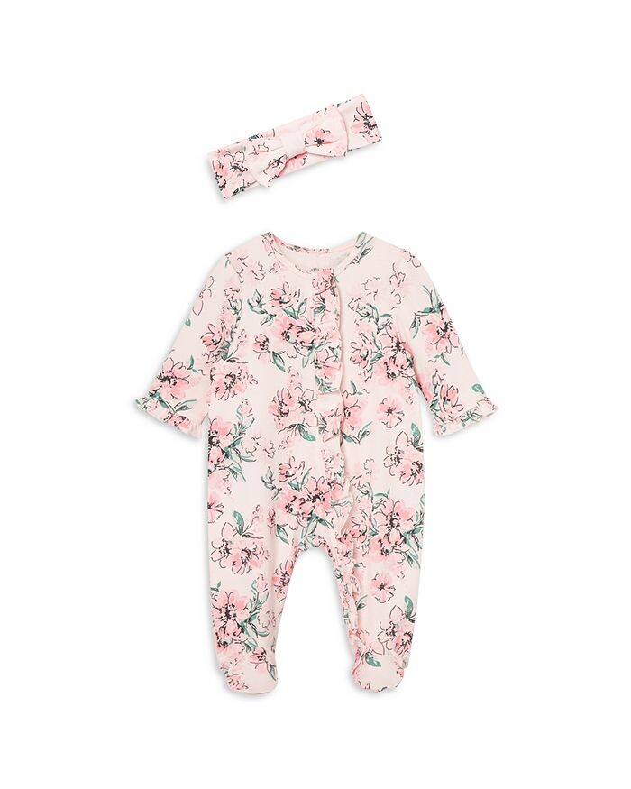 Футболка и повязка на голову Little Me Girls Dream с цветочным принтом — для малышей, розовый
Футболка и повязка на голову Little Me Girls Dream с цветочным принтом — для малышей, розовый