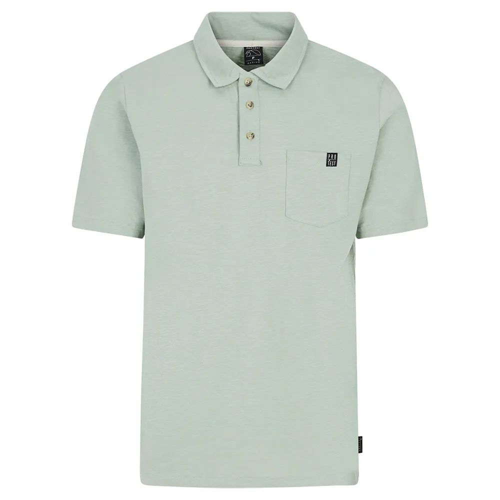 Поло с коротким рукавом Protest Charles, зеленый 
Поло с коротким рукавом Protest Charles, зеленый