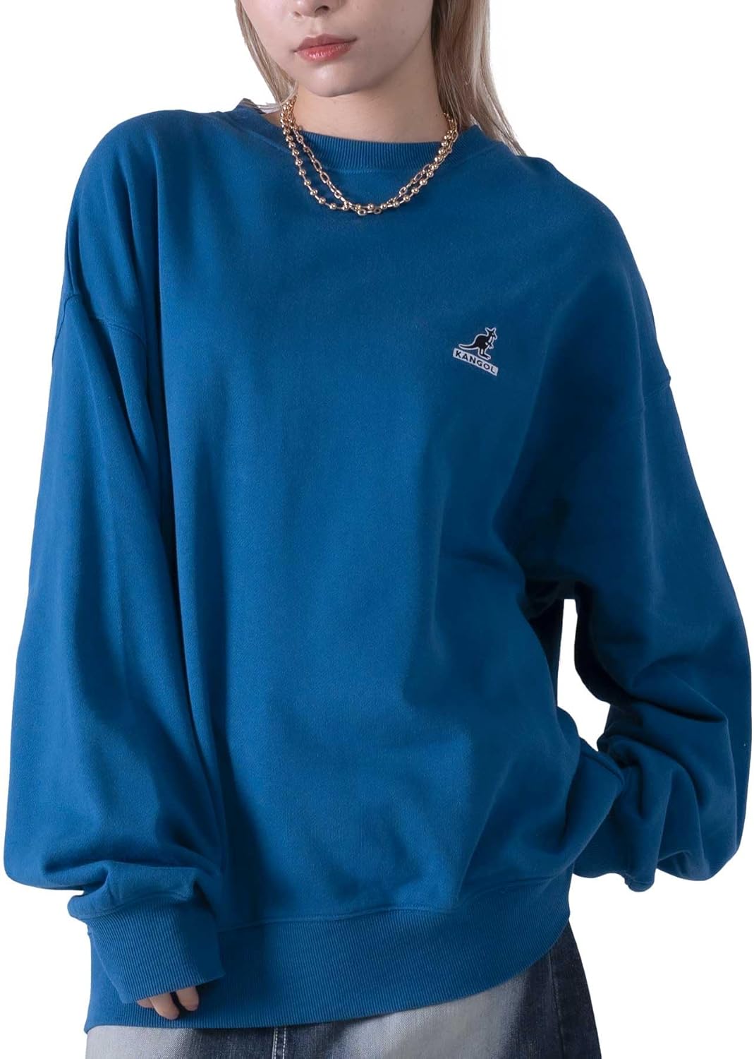 Толстовка KANGOL, с длинным рукавом, круглым вырезом, флисовая, свободного кроя, в корейском стиле, унисекс, большие размеры, вышивка логотипа, для мужчин и женщин, синий
Толстовка KANGOL, с длинным рукавом, круглым вырезом, флисовая, свободного кроя, в корейском стиле, унисекс, большие размеры, вышивка логотипа, для мужчин и женщин, синий