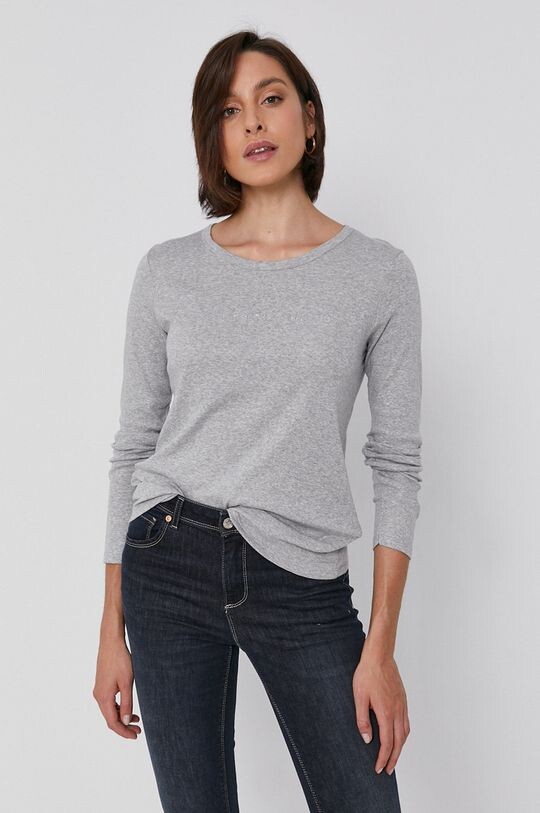 Длинный рукав United Colors of Benetton, серый 
Длинный рукав United Colors of Benetton, серый