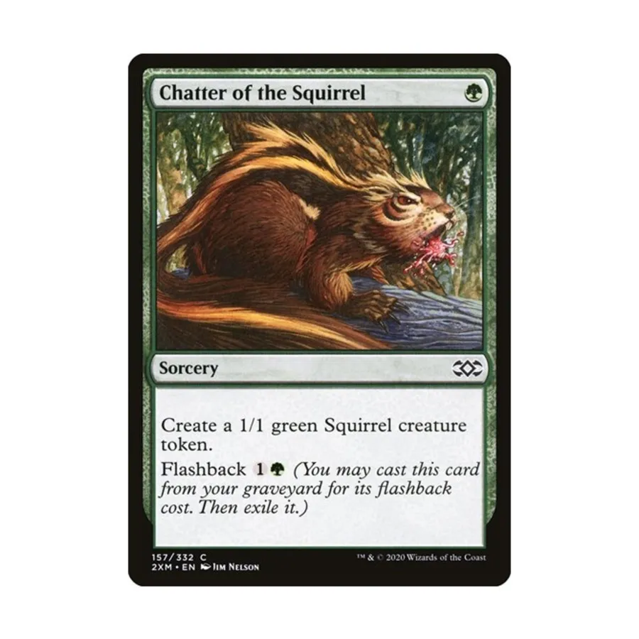 CCG Болтовня белки (С) (Фольга), MTG - Double Masters
CCG Болтовня белки (С) (Фольга), MTG - Double Masters