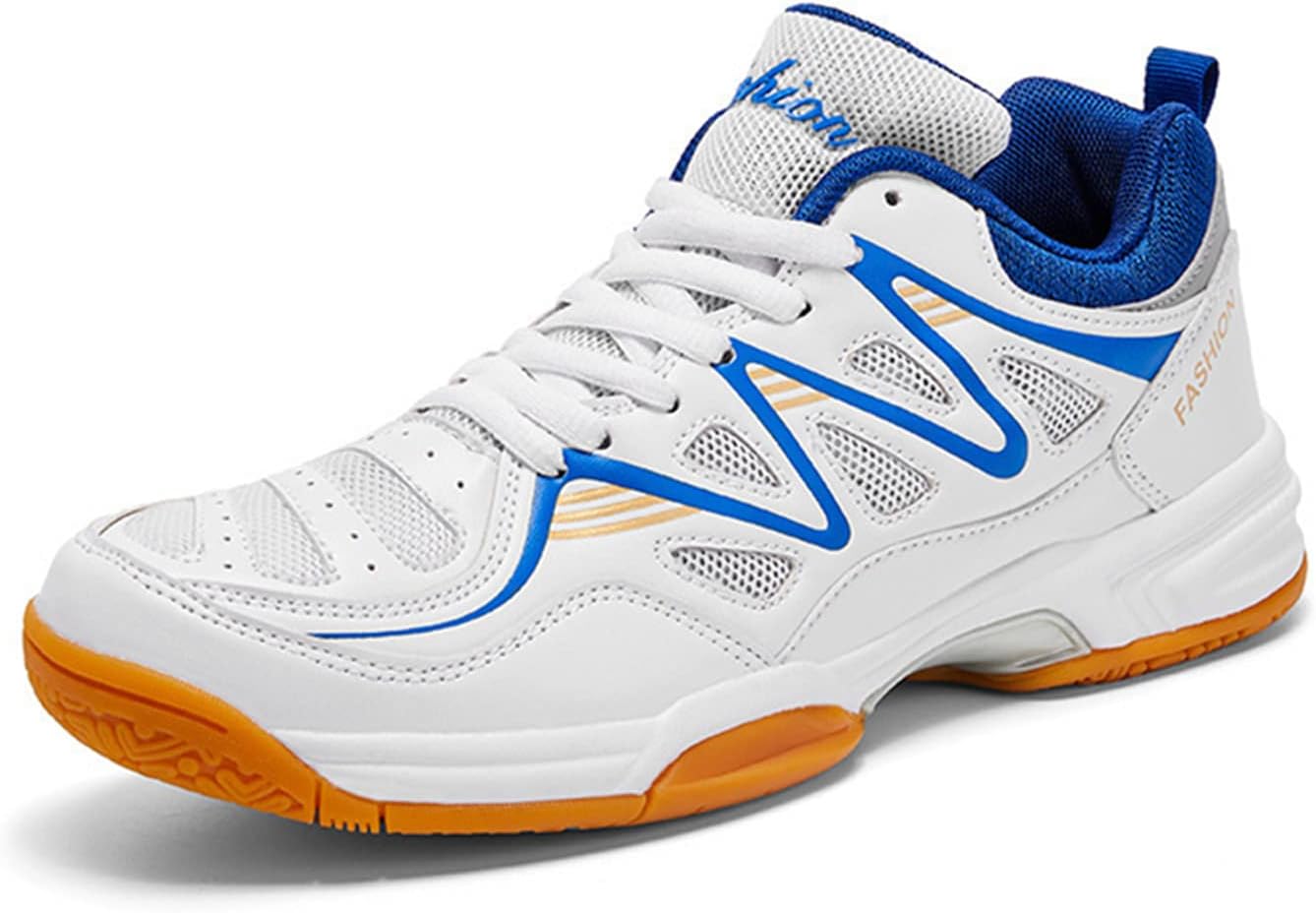 Легкие мужские кроссовки CHUUMEE, модная спортивная обувь для игры в пеклбол, бадминтон, настольный теннис и волейбол, белый/синий
Легкие мужские кроссовки CHUUMEE, модная спортивная обувь для игры в пеклбол, бадминтон, настольный теннис и волейбол, белый/синий