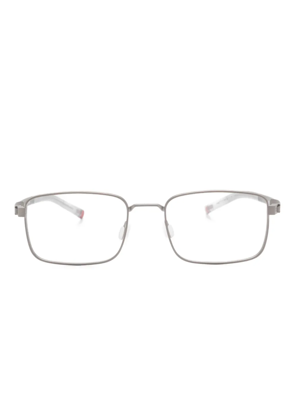 Очки в прямоугольной оправе Tag Heuer Eyewear, серый 
Очки в прямоугольной оправе Tag Heuer Eyewear, серый