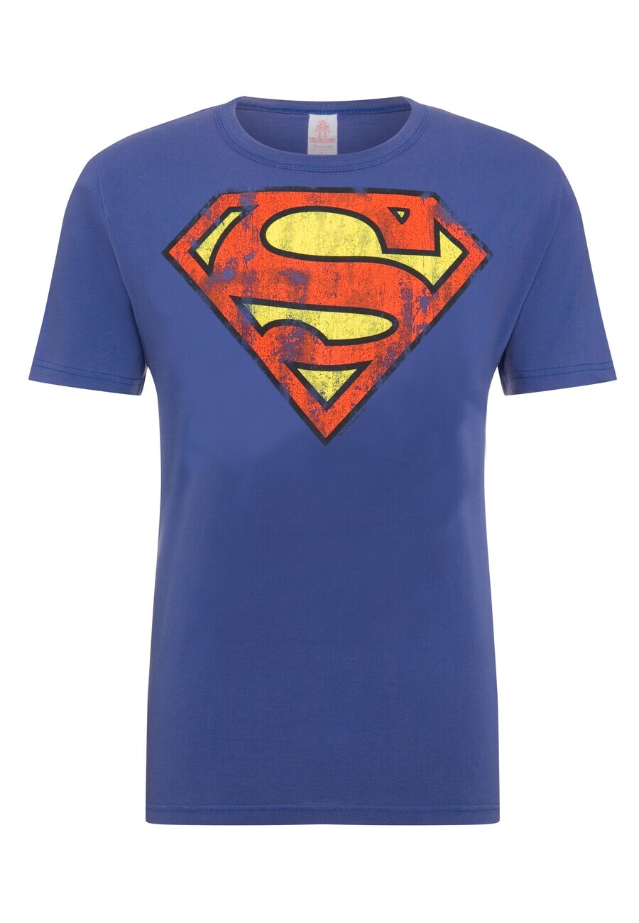 Классическая футболка LOGOSHIRT Shirt Superman, лазурный 
Классическая футболка LOGOSHIRT Shirt Superman, лазурный
