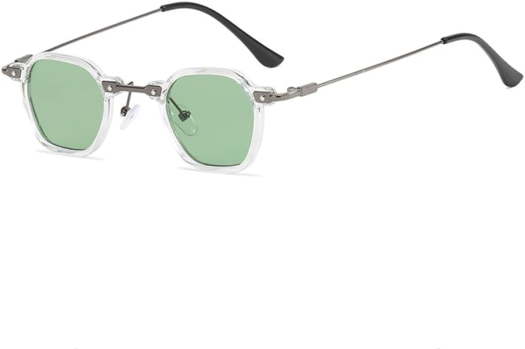 Солнцезащитные очки с защитой UV400 | Компактная панк-оправа с металлическими дужками | Для женщин и мужчин, для занятий спортом на открытом воздухе и вождения DSVIGF, Clear Green
Солнцезащитные очки с защитой UV400 | Компактная панк-оправа с металлическими дужками | Для женщин и мужчин, для занятий спортом на открытом воздухе и вождения DSVIGF, Clear Green