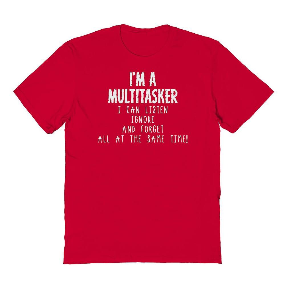 Мужская футболка COLAB89 от Threadless I'm A Multitasker с рисунком ко Дню отца COLAB89 by Threadless, красный
Мужская футболка COLAB89 от Threadless I'm A Multitasker с рисунком ко Дню отца COLAB89 by Threadless, красный