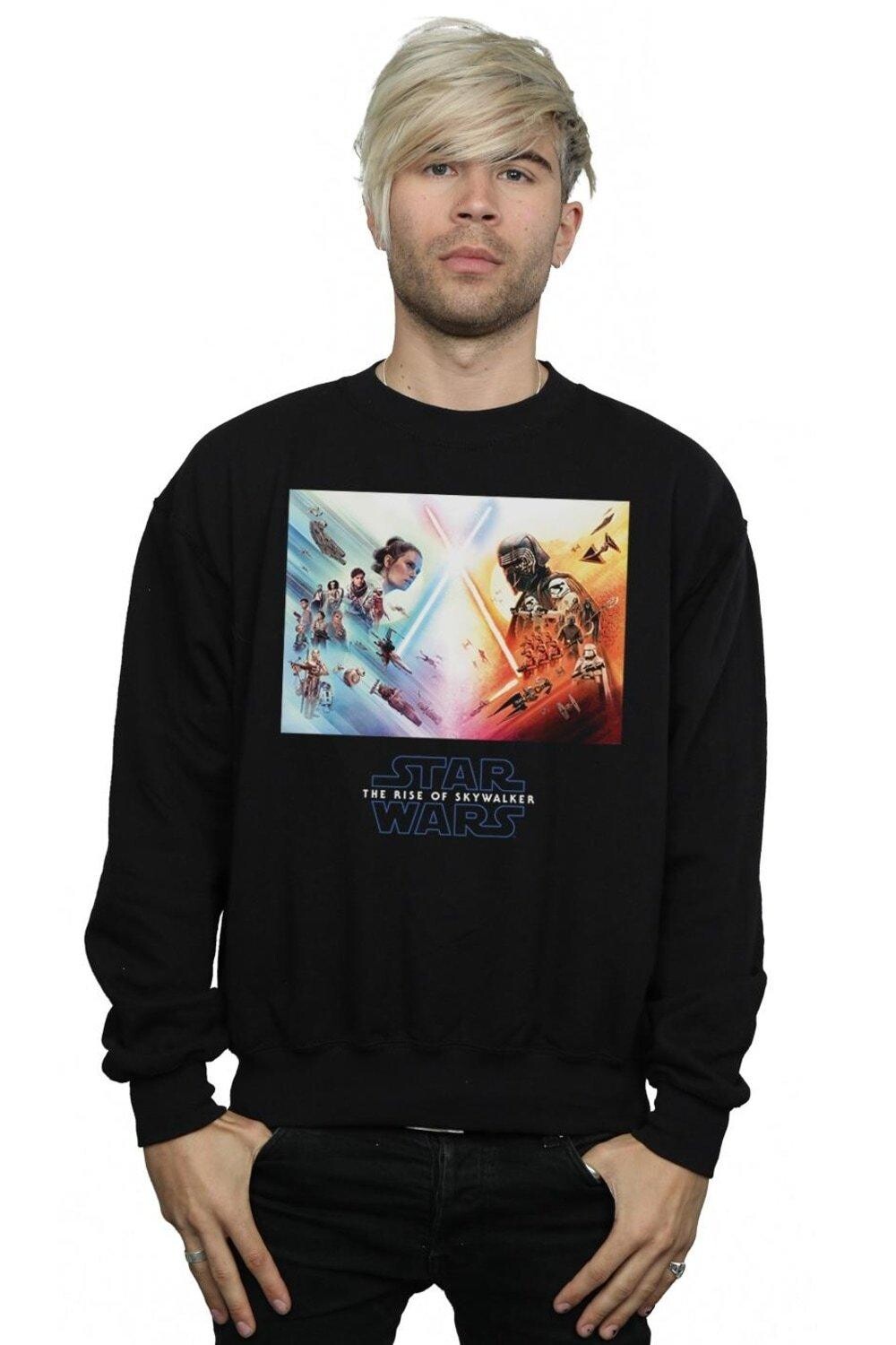 Толстовка с боевым плакатом «Звездные войны: Скайуокер. Восхождение» Star Wars, черный
Толстовка с боевым плакатом «Звездные войны: Скайуокер. Восхождение» Star Wars, черный