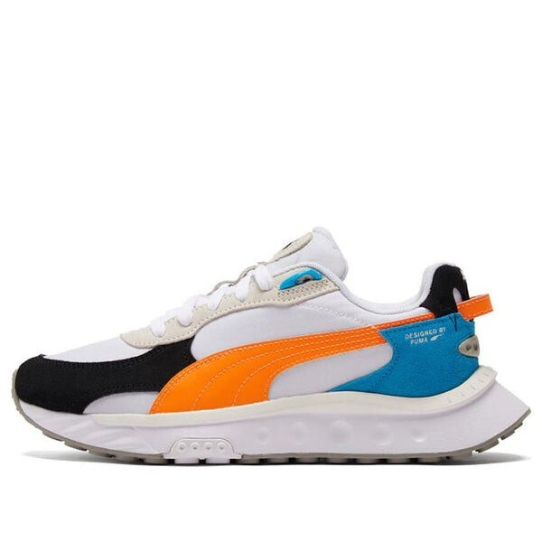 Кроссовки wild rider 'rollin' - white orange glow' Puma, черный
Кроссовки wild rider 'rollin' - white orange glow' Puma, черный