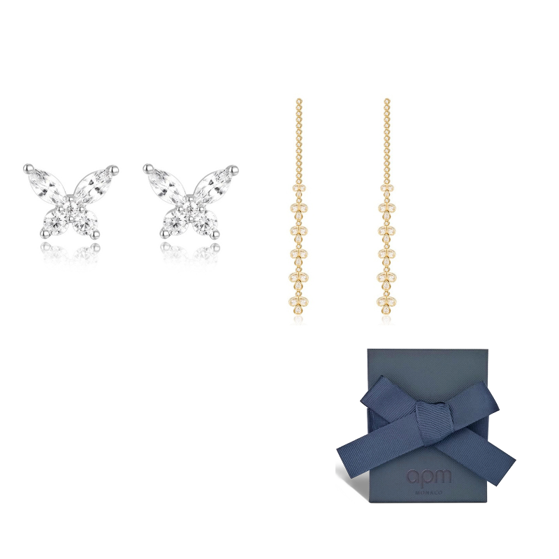 Apm Monaco Серьги-гвоздики LUMIERE 925 из стерлингового серебра женские серебристо-белые
Apm Monaco Серьги-гвоздики LUMIERE 925 из стерлингового серебра женские серебристо-белые