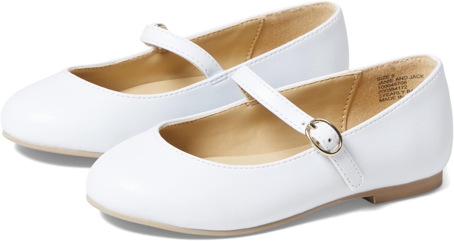 Балетки Mary Jane Flat Janie and Jack, белый
Балетки Mary Jane Flat Janie and Jack, белый