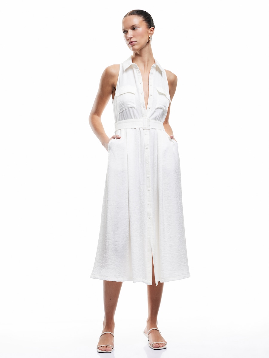 Платье-рубашка Koton, белый
Платье-рубашка Koton, белый