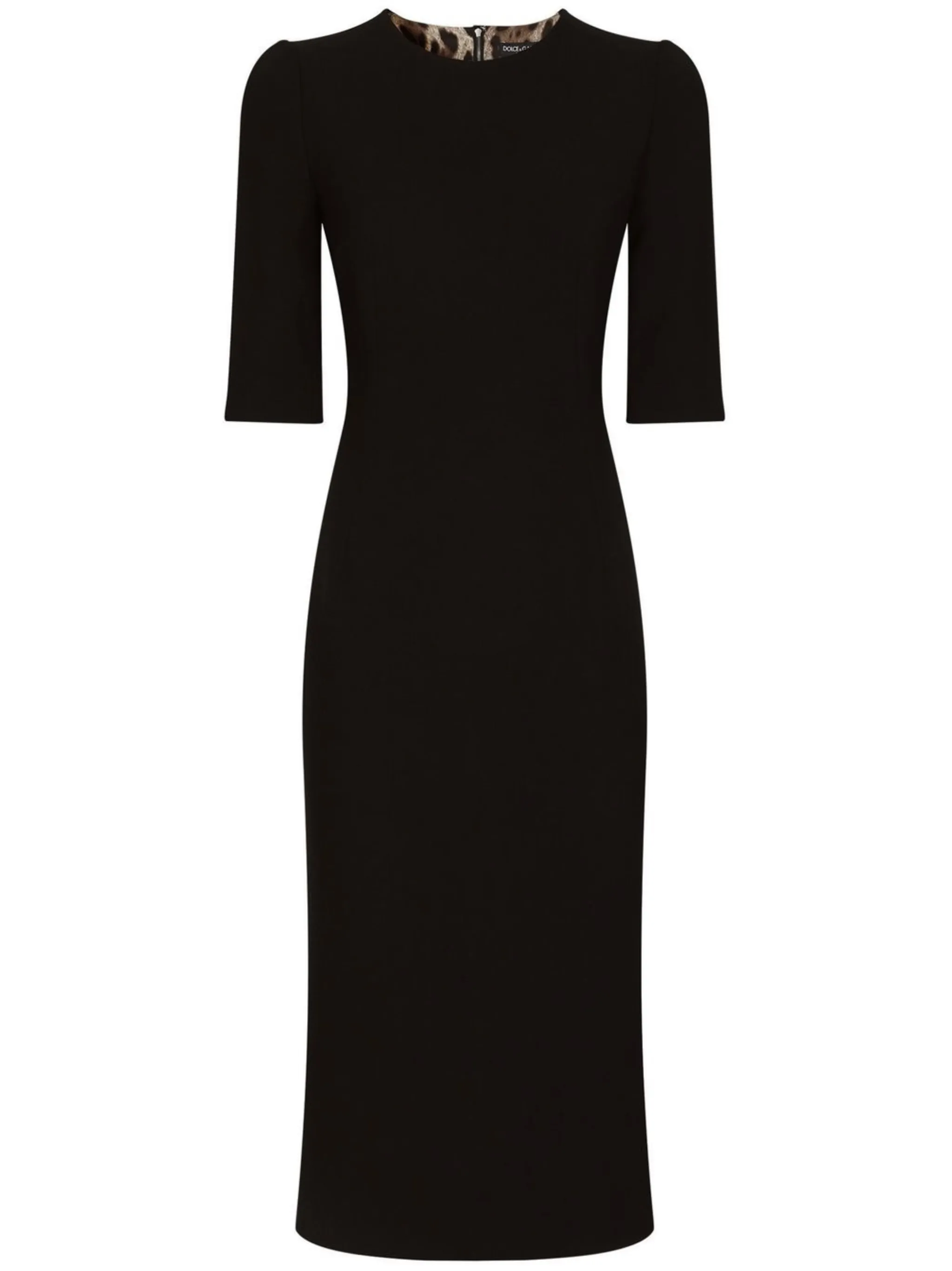 Шерстяное платье миди Dolce & Gabbana, черный
Шерстяное платье миди Dolce & Gabbana, черный