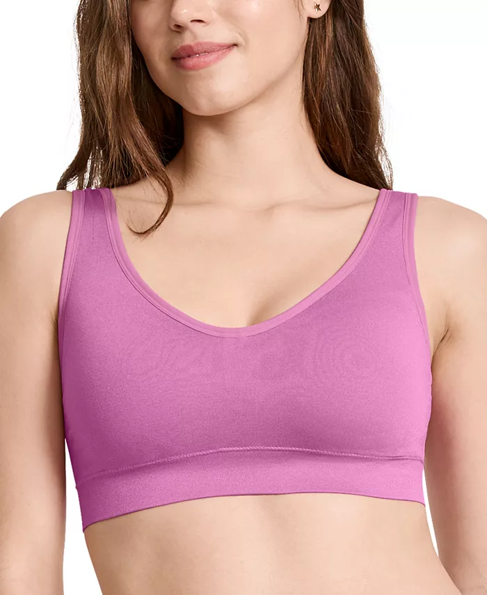 Женский бюстгальтер-бралетт Seamfree с формованной чашкой 3041 Jockey, фиолетовый 
Женский бюстгальтер-бралетт Seamfree с формованной чашкой 3041 Jockey, фиолетовый