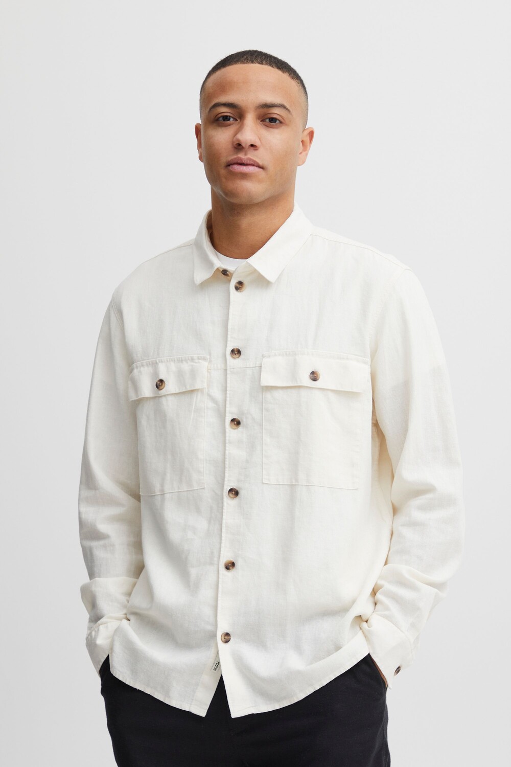 Рубашка !SOLID Langarm SDAllan Overshirt 21107619, белый
Рубашка !SOLID Langarm SDAllan Overshirt 21107619, белый