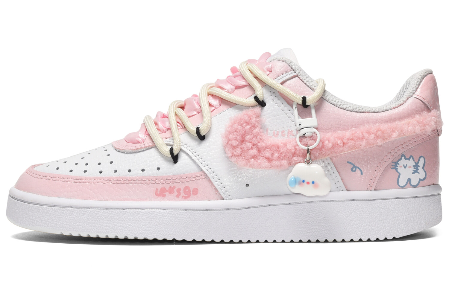 Кроссовки Nike Court Vision 1 Skateboard Shoes Women's Low-Top White Pink
Кроссовки Nike Court Vision 1 Skateboard Shoes Women's Low-Top White Pink