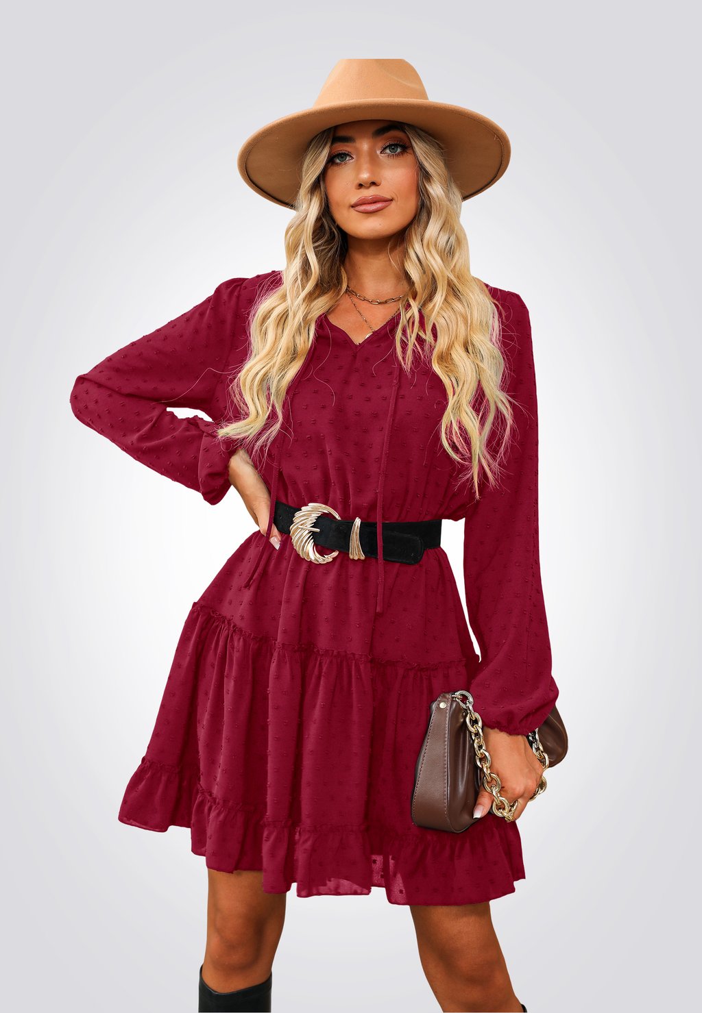 Повседневное платье Cupshe, красный
Повседневное платье Cupshe, красный