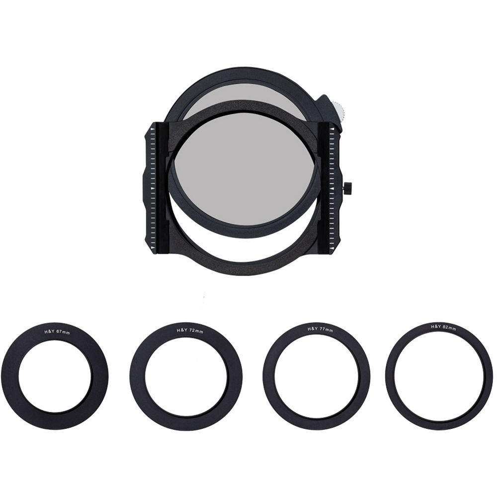 H&Y Filters 100mm K-Series Filter Holder Kit with 95mm KH100
H&Y Filters 100mm K-Series Filter Holder Kit with 95mm KH100