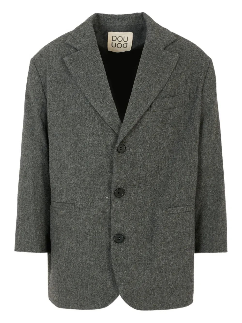 Шерстяной пиджак с тремя пуговицами Douuod Kids, серый
Шерстяной пиджак с тремя пуговицами Douuod Kids, серый