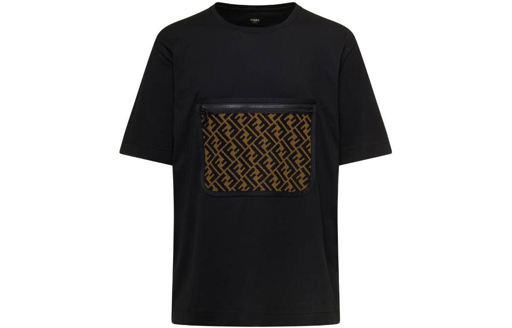 Футболка мужская черная Fendi, черный
Футболка мужская черная Fendi, черный